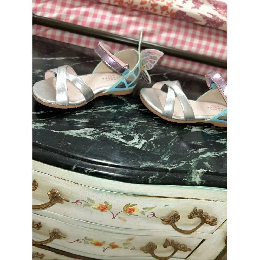 Sophia Webster mini butterfly toddler shoes sz 24 /7